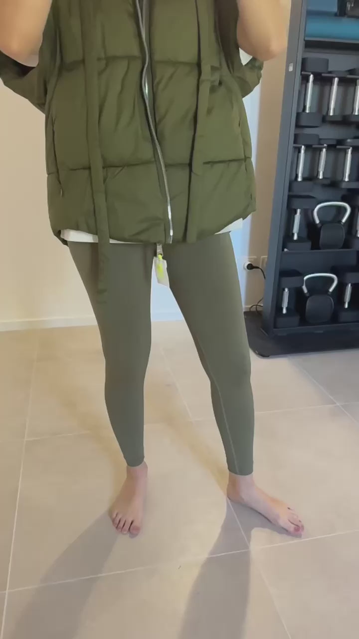 Giubbotto a Gilet Verde Militare