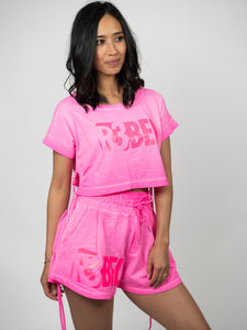 T-Shirt Donna Bubble Gum Pink