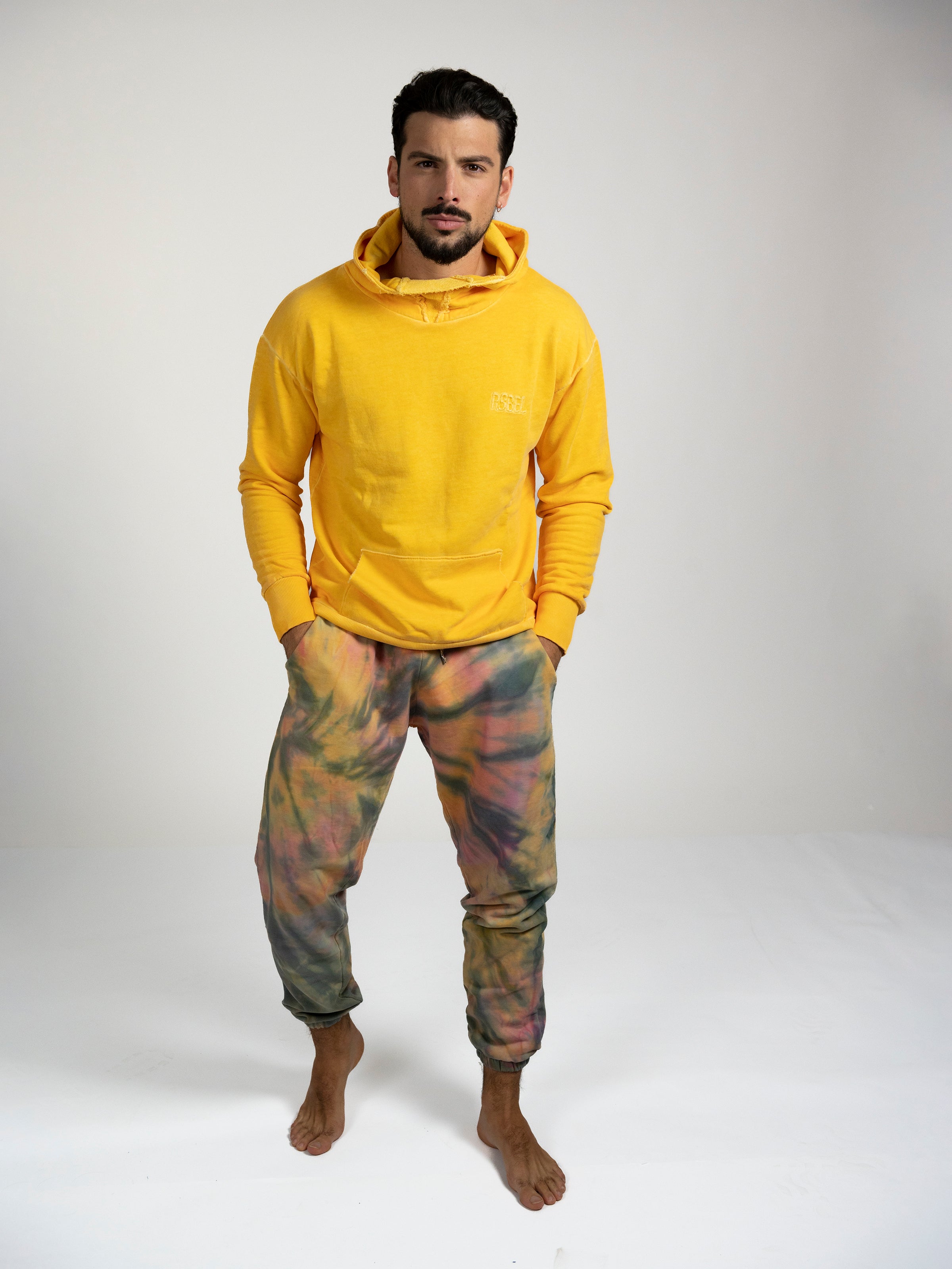 Jogger Unisex Tie-Dye con tasche laterali