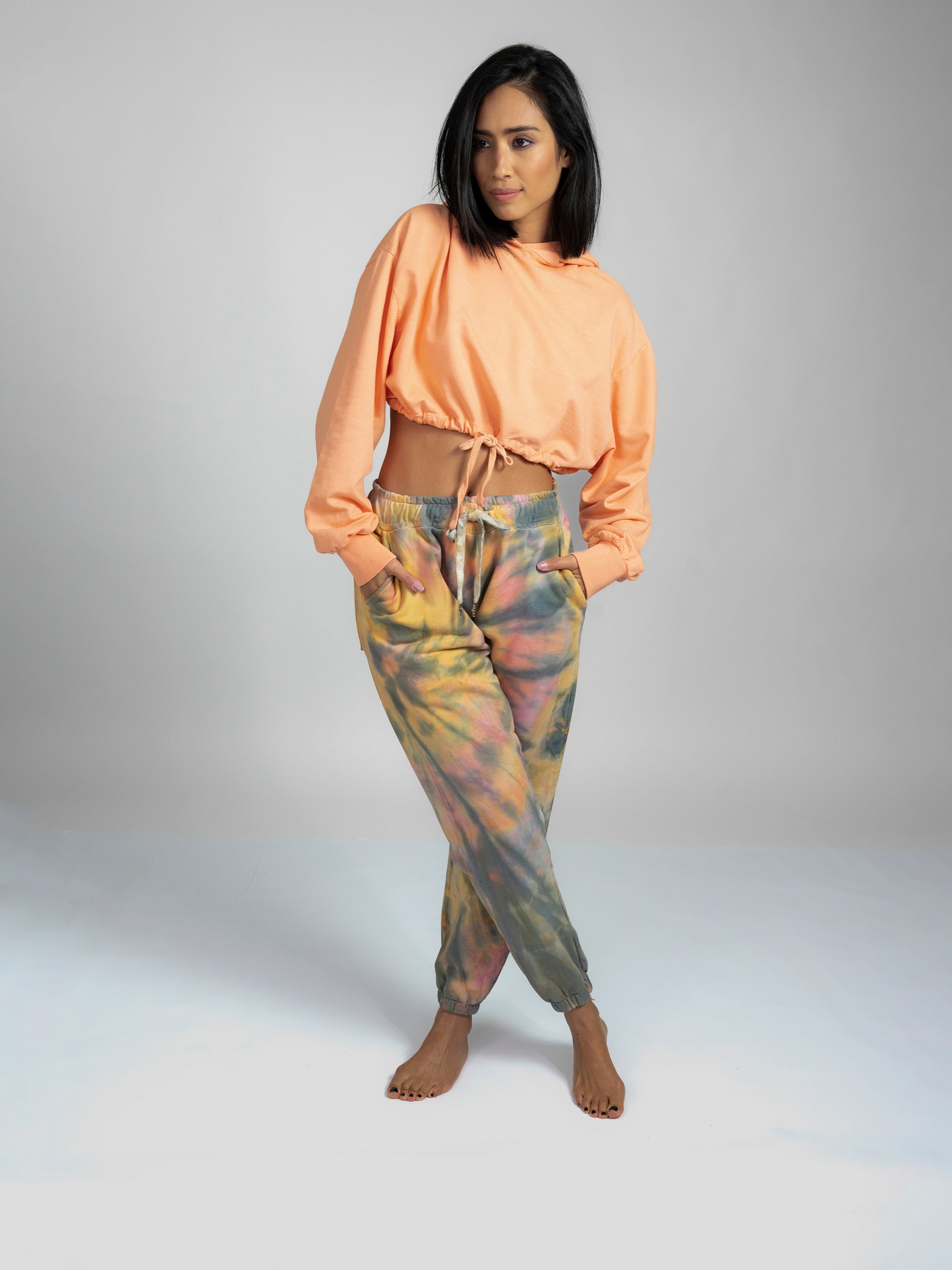 Unisex Tie-Dye Jogger with side pockets